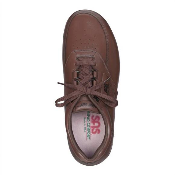 NEW SAS men's time out walking shoes in antique walnut clearance